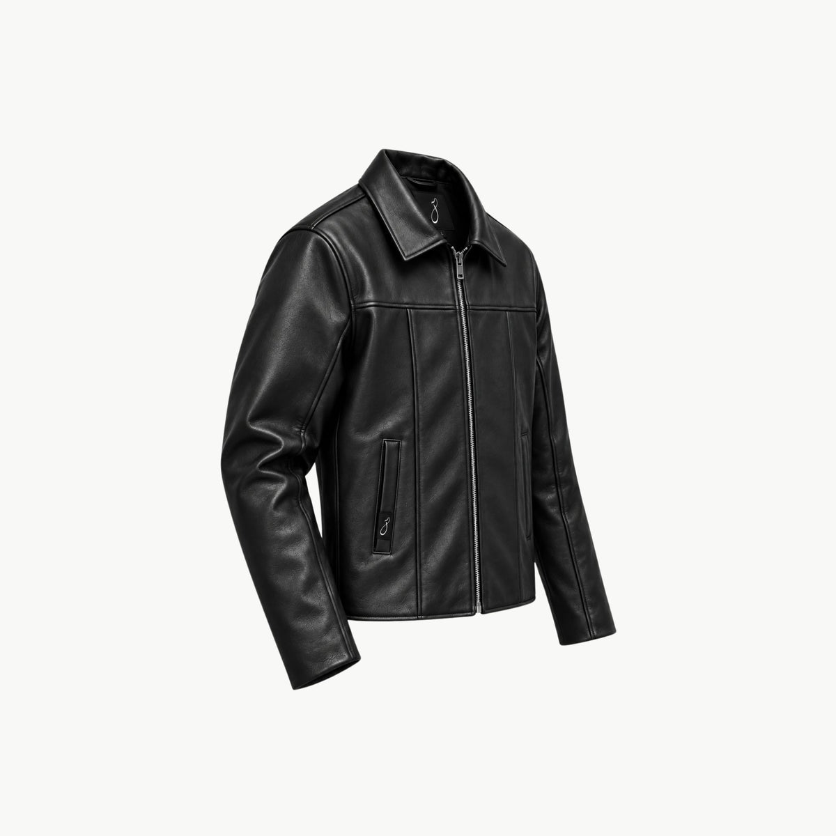 Black Faux Leather Jacket