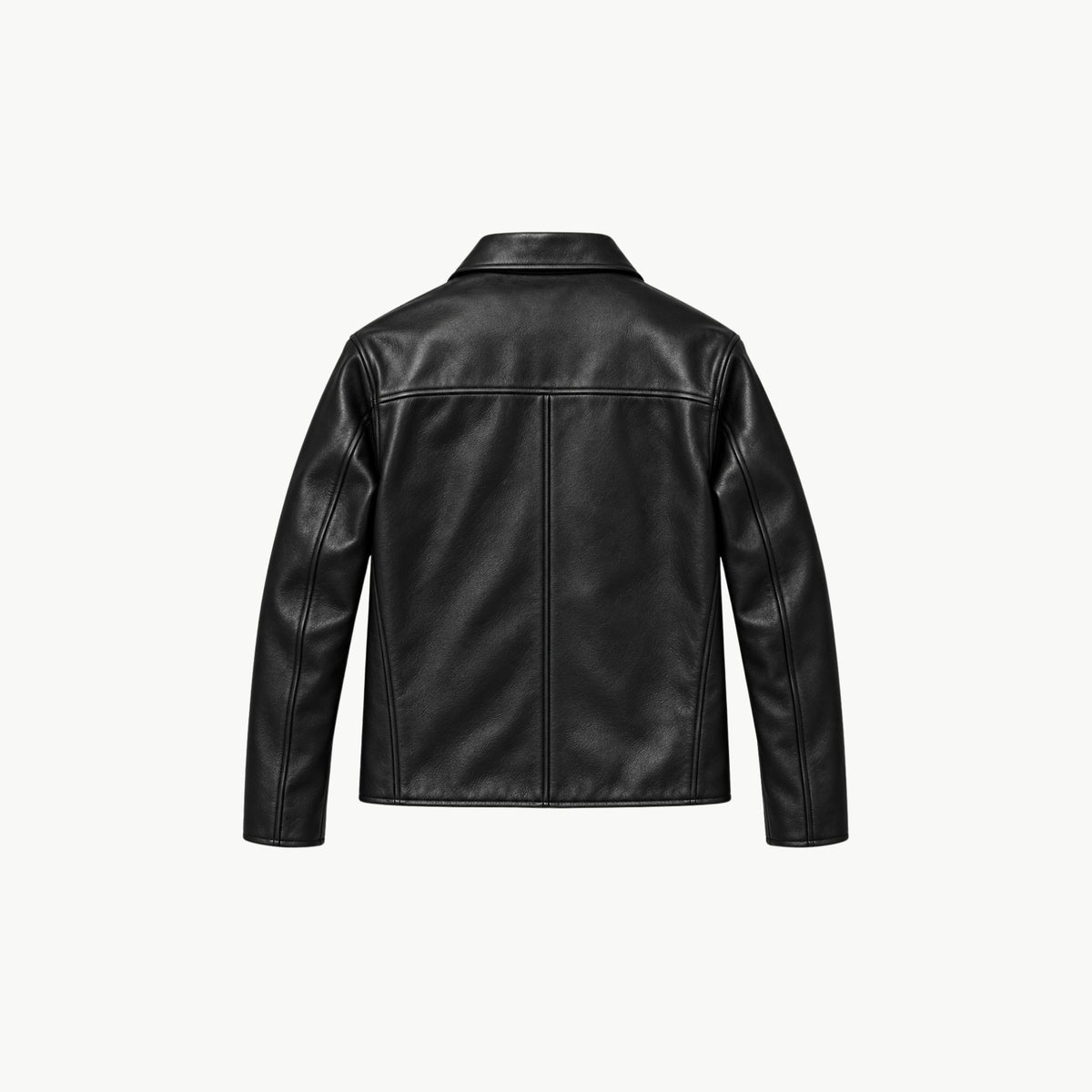Black Faux Leather Jacket
