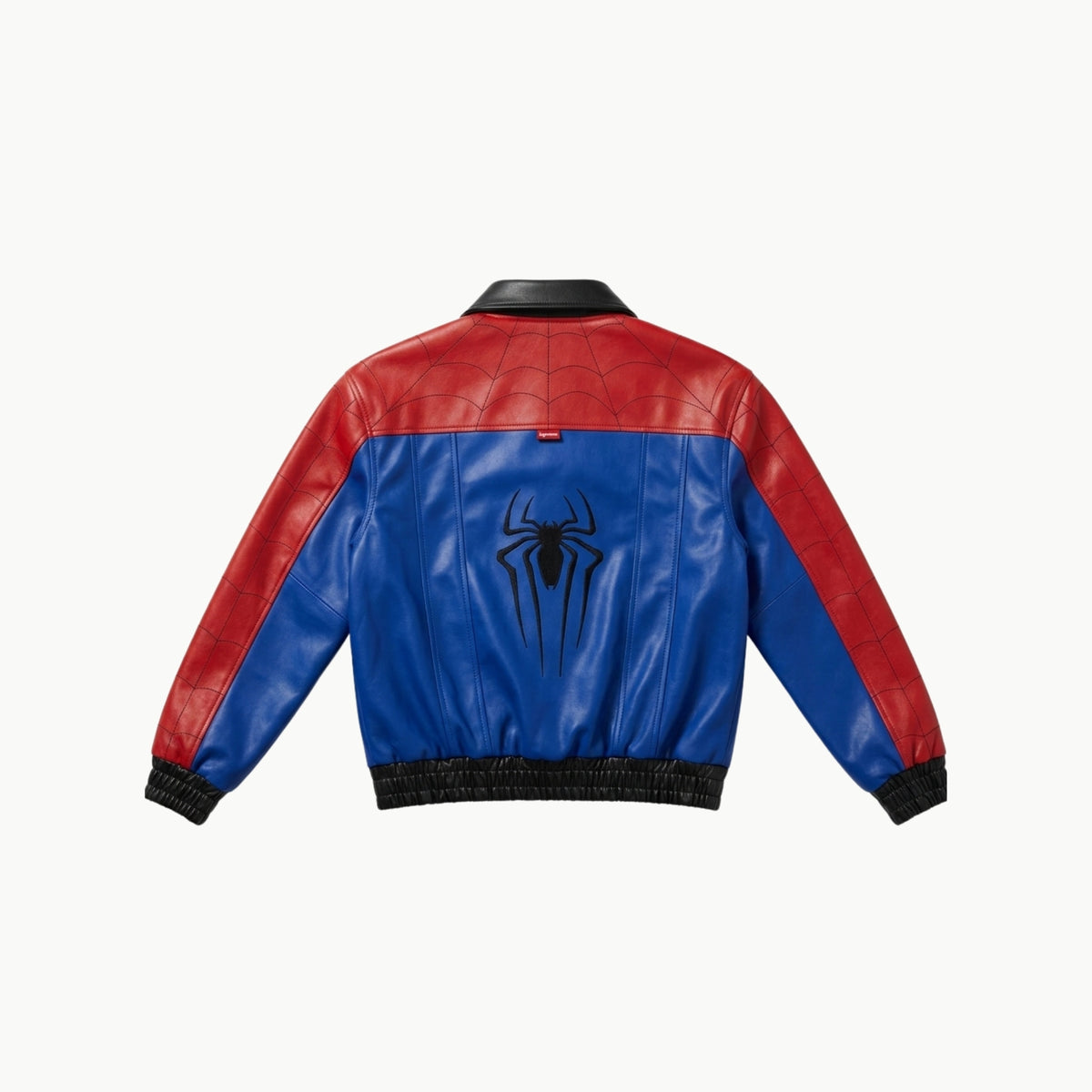 Spiderman Leather Jacket - Double Sided