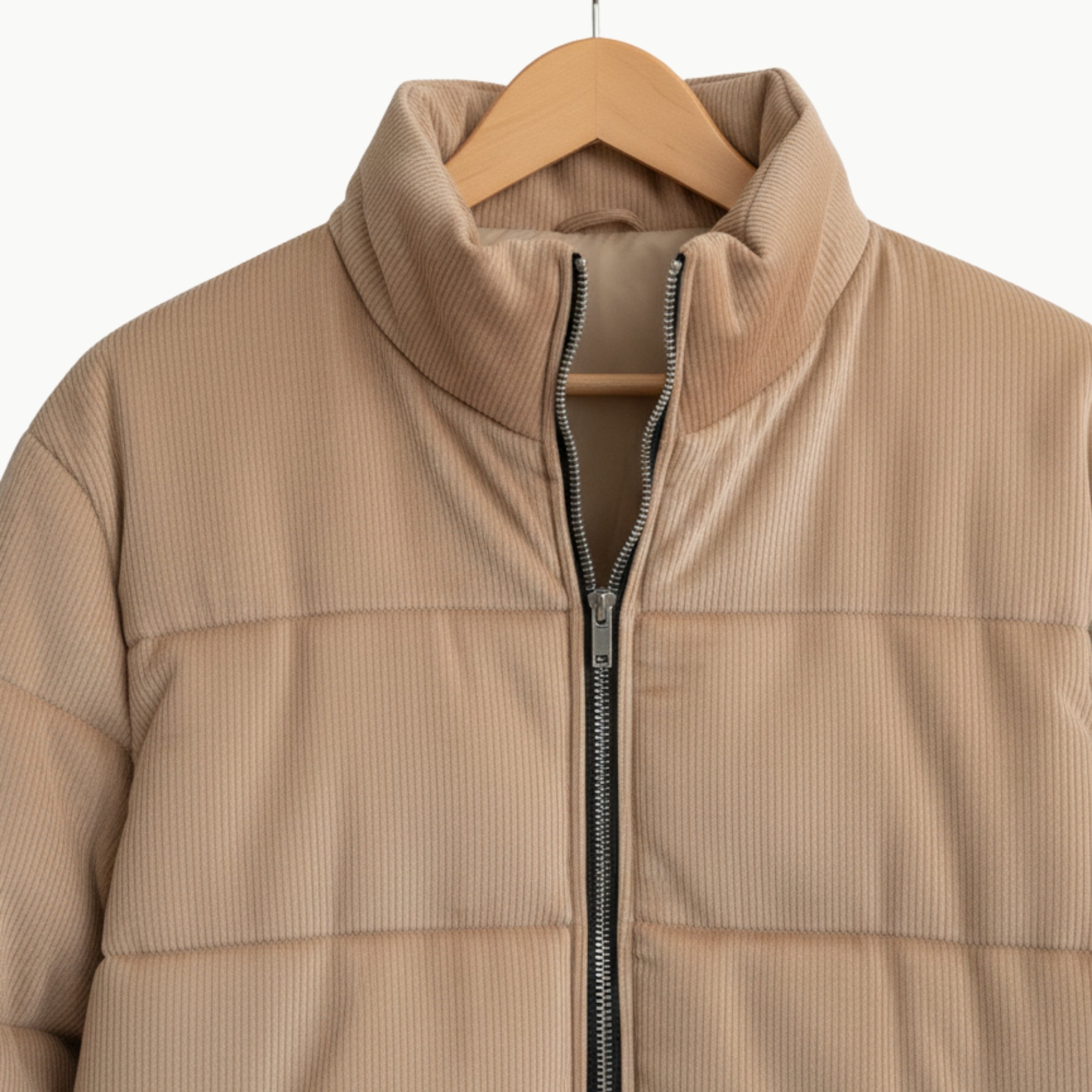 Corduroy Puffer Jacket