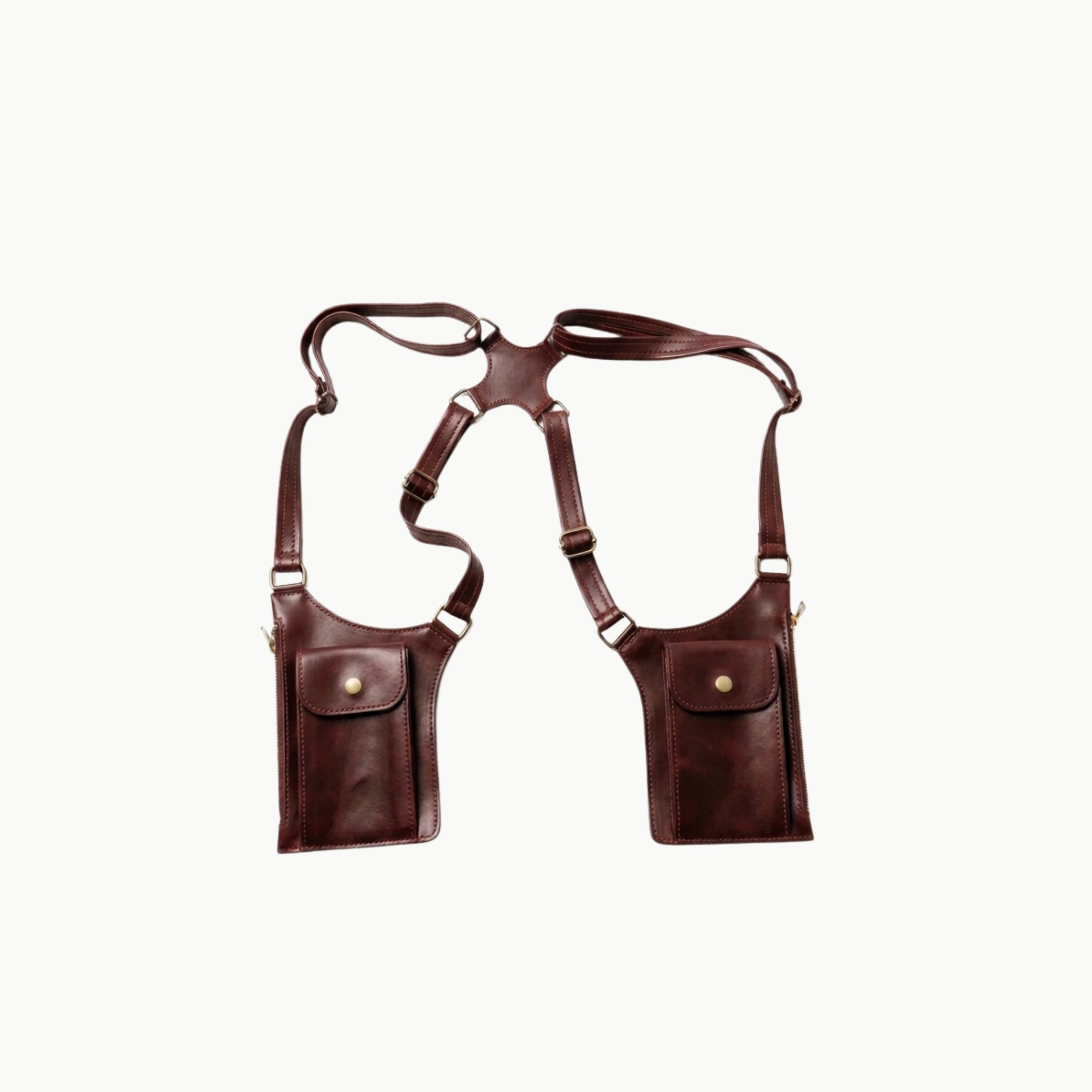 Maroon Body Harness