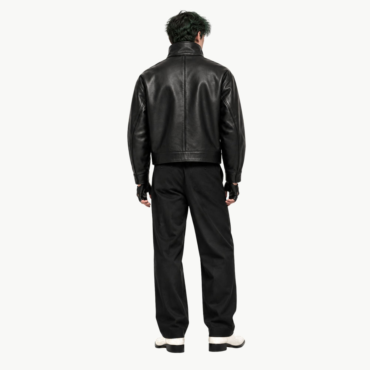 Shift Jacket Black - Faux Leather