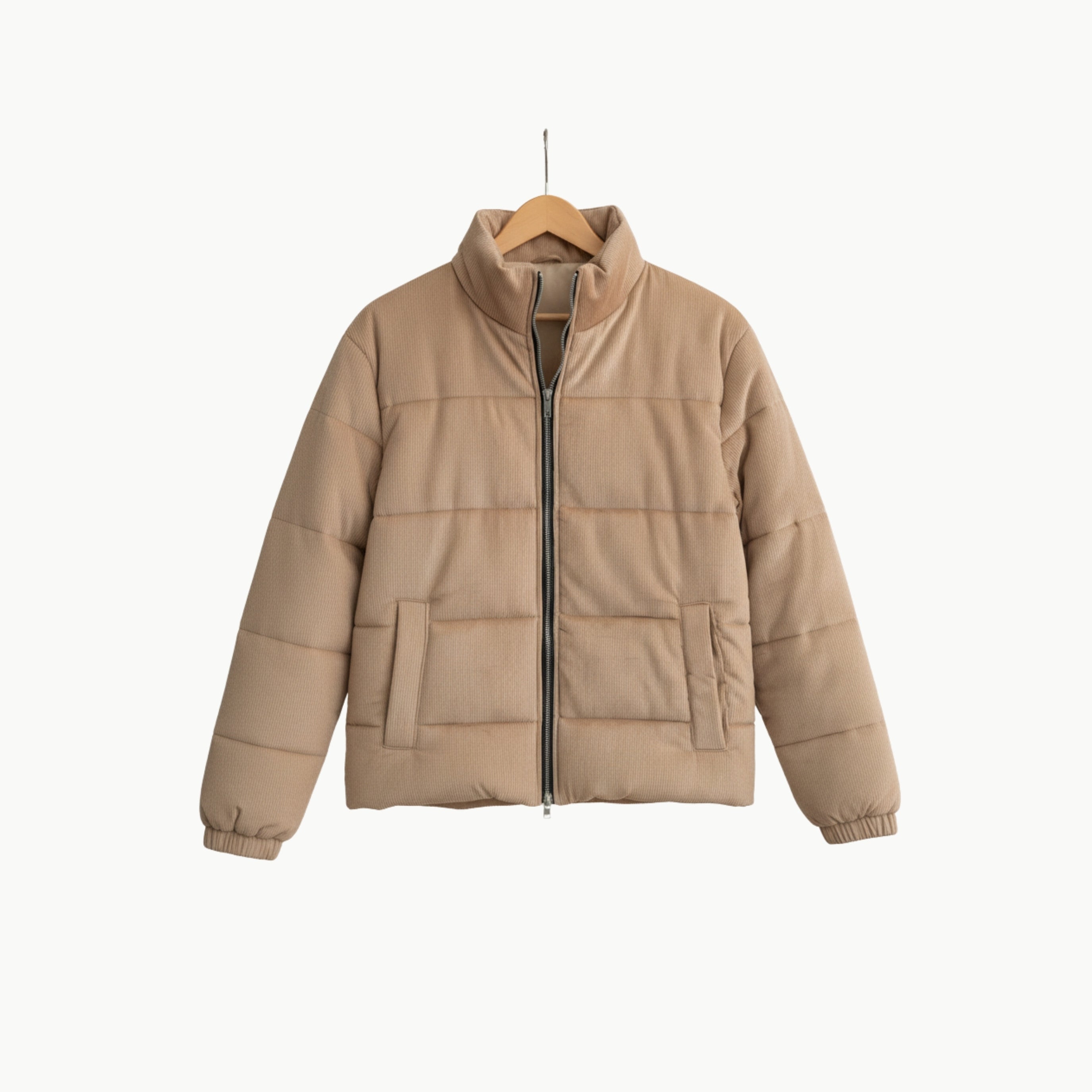 Corduroy Puffer Jacket