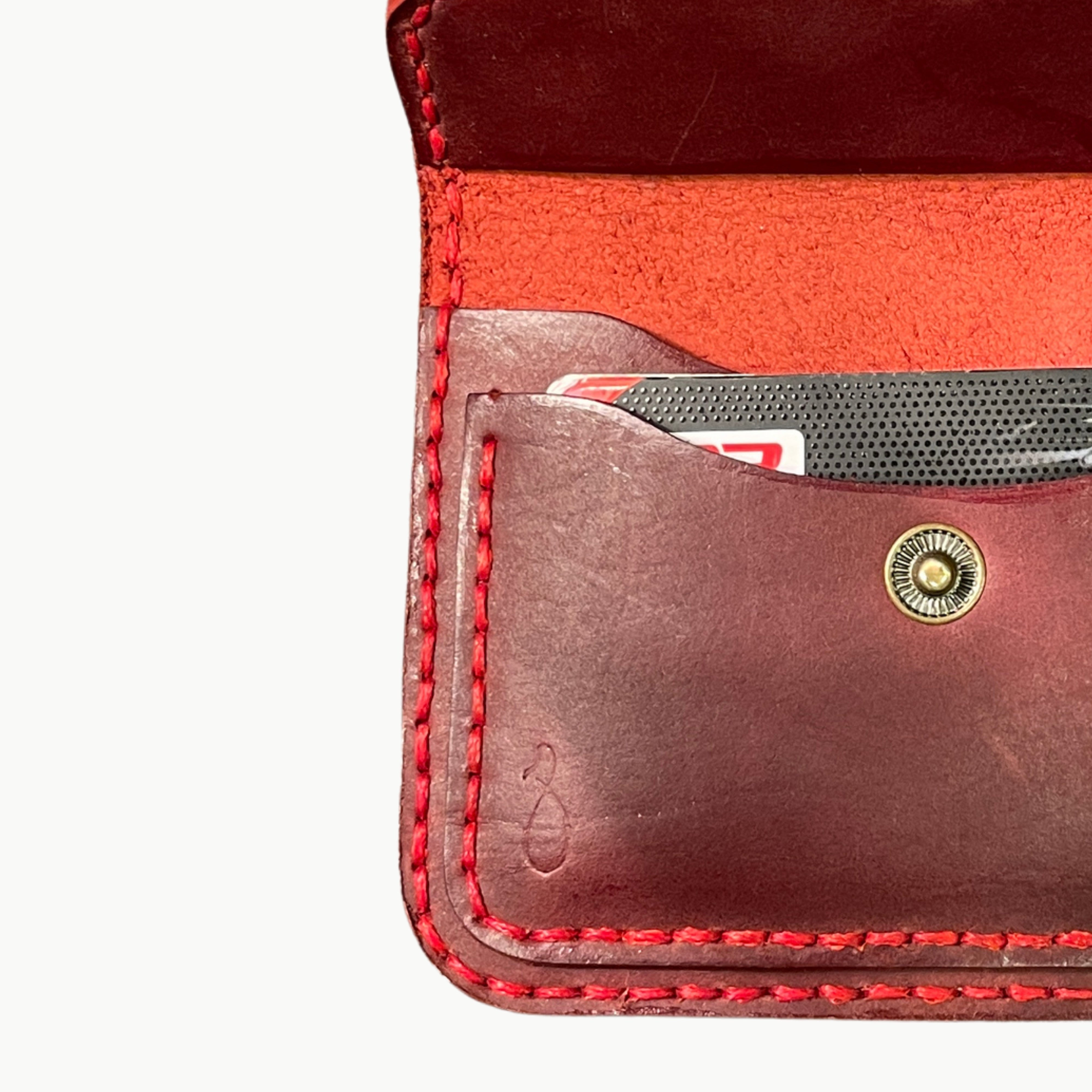 W8 Handmade Leather Card Holder