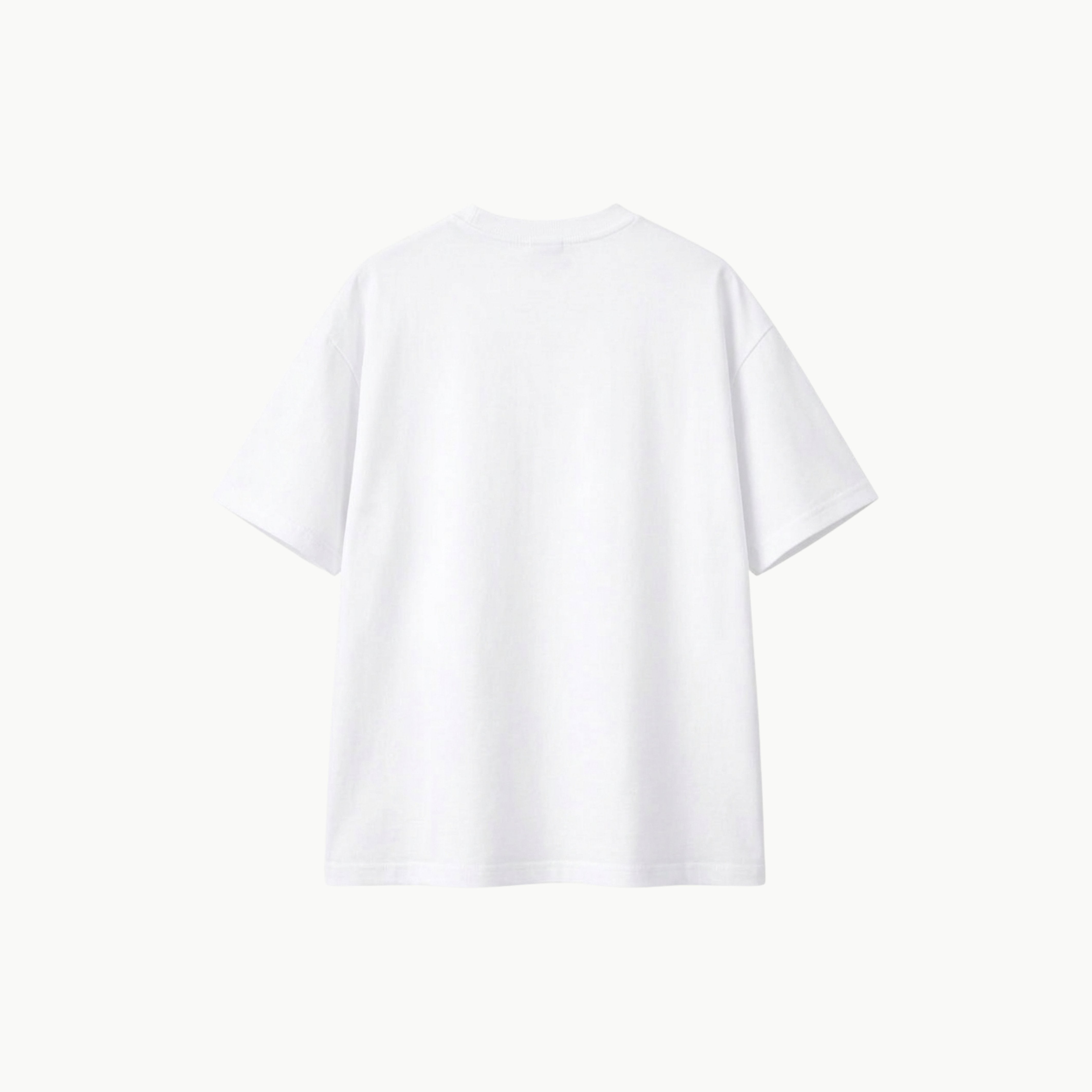 White Basic Over Size T-Shirt