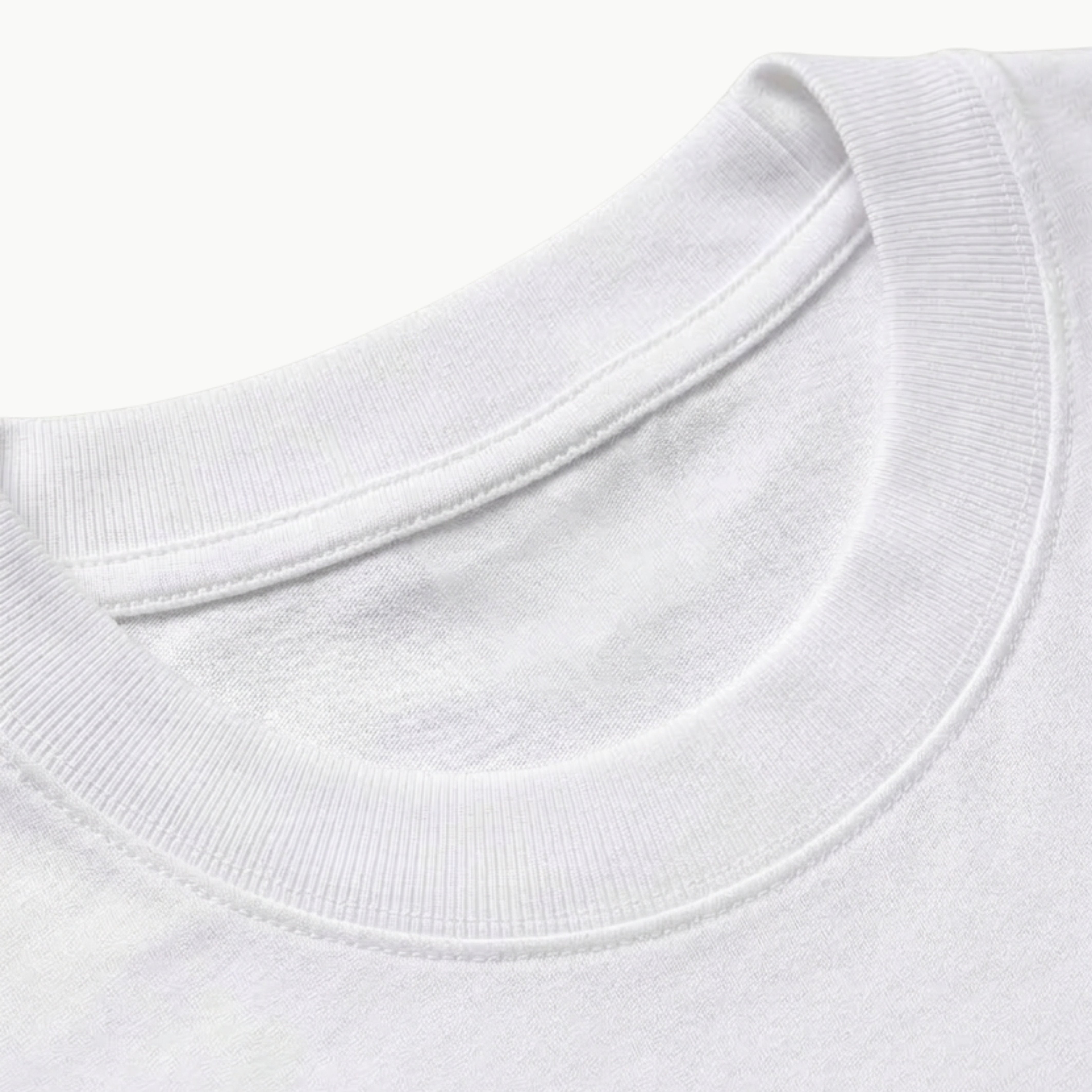 White Basic Over Size T-Shirt