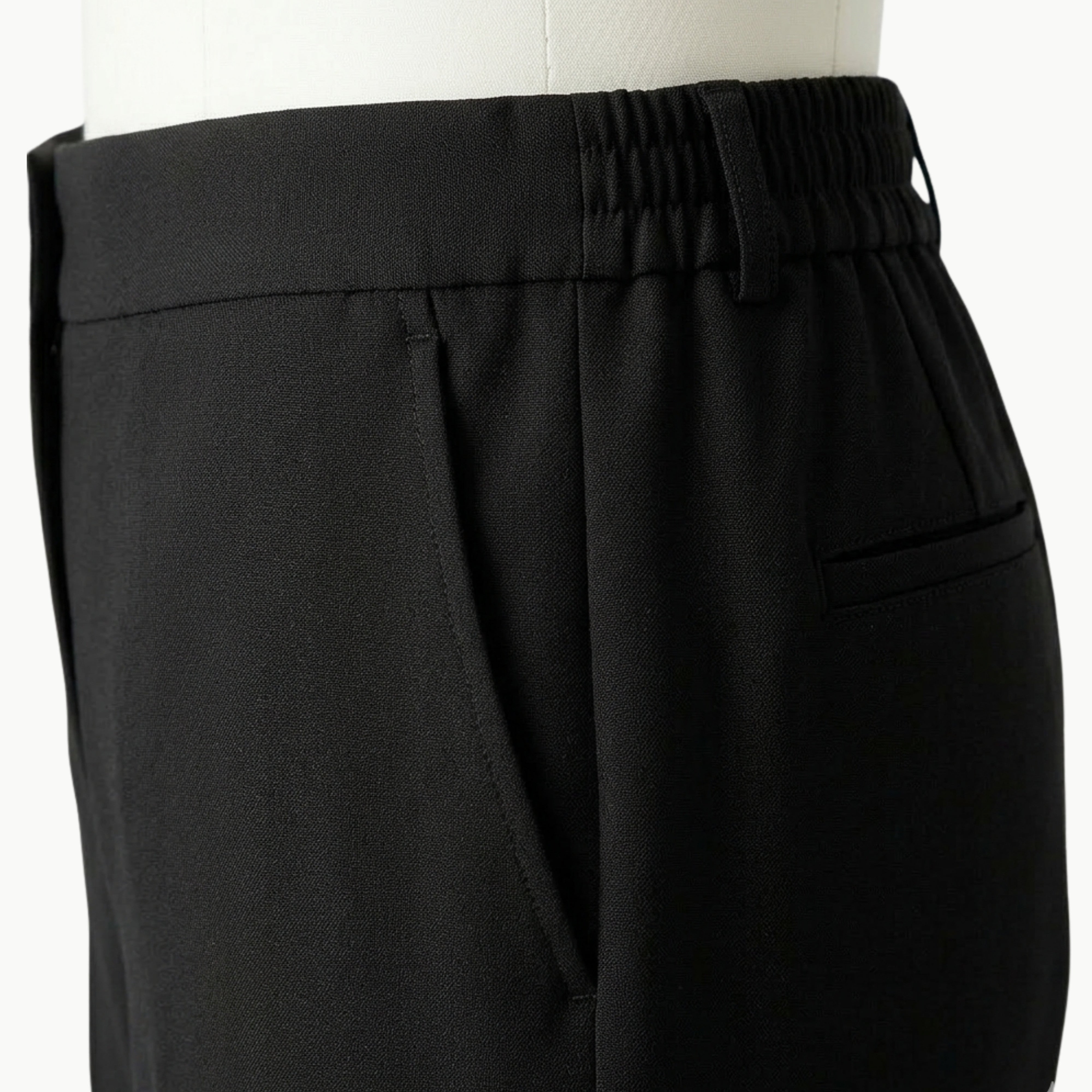 Black Korean Pants
