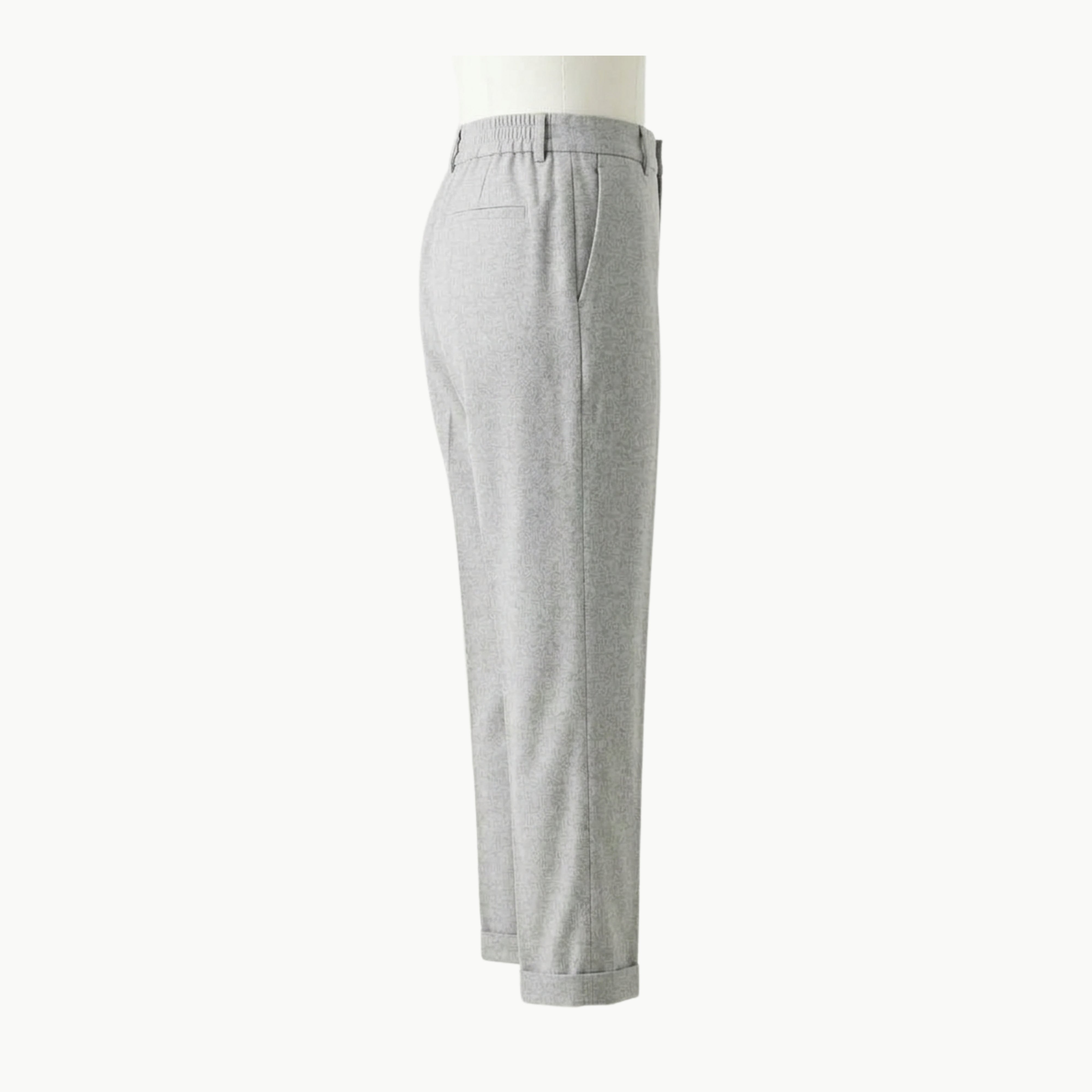 Light Grey Korean Pants