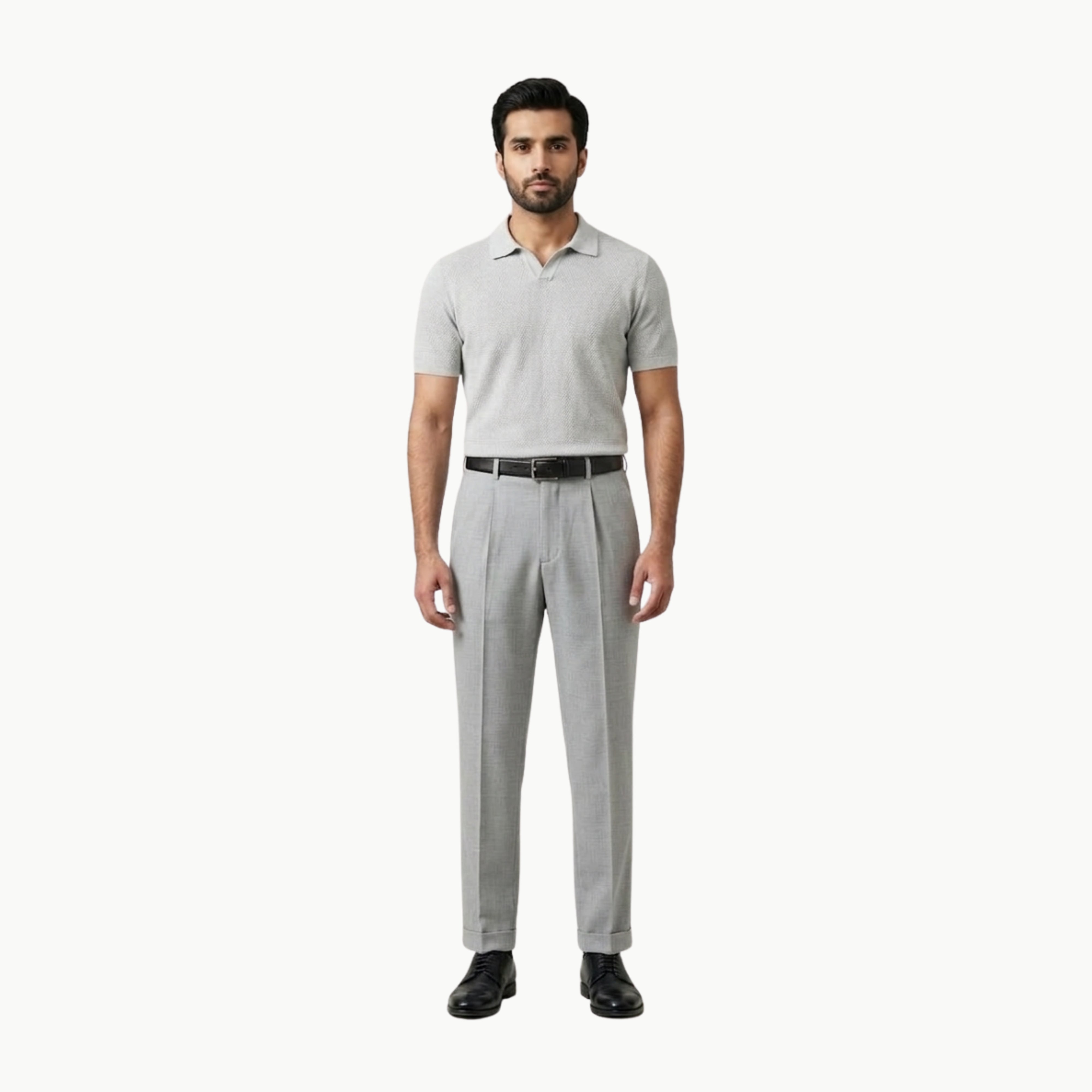 Light Grey Korean Pants