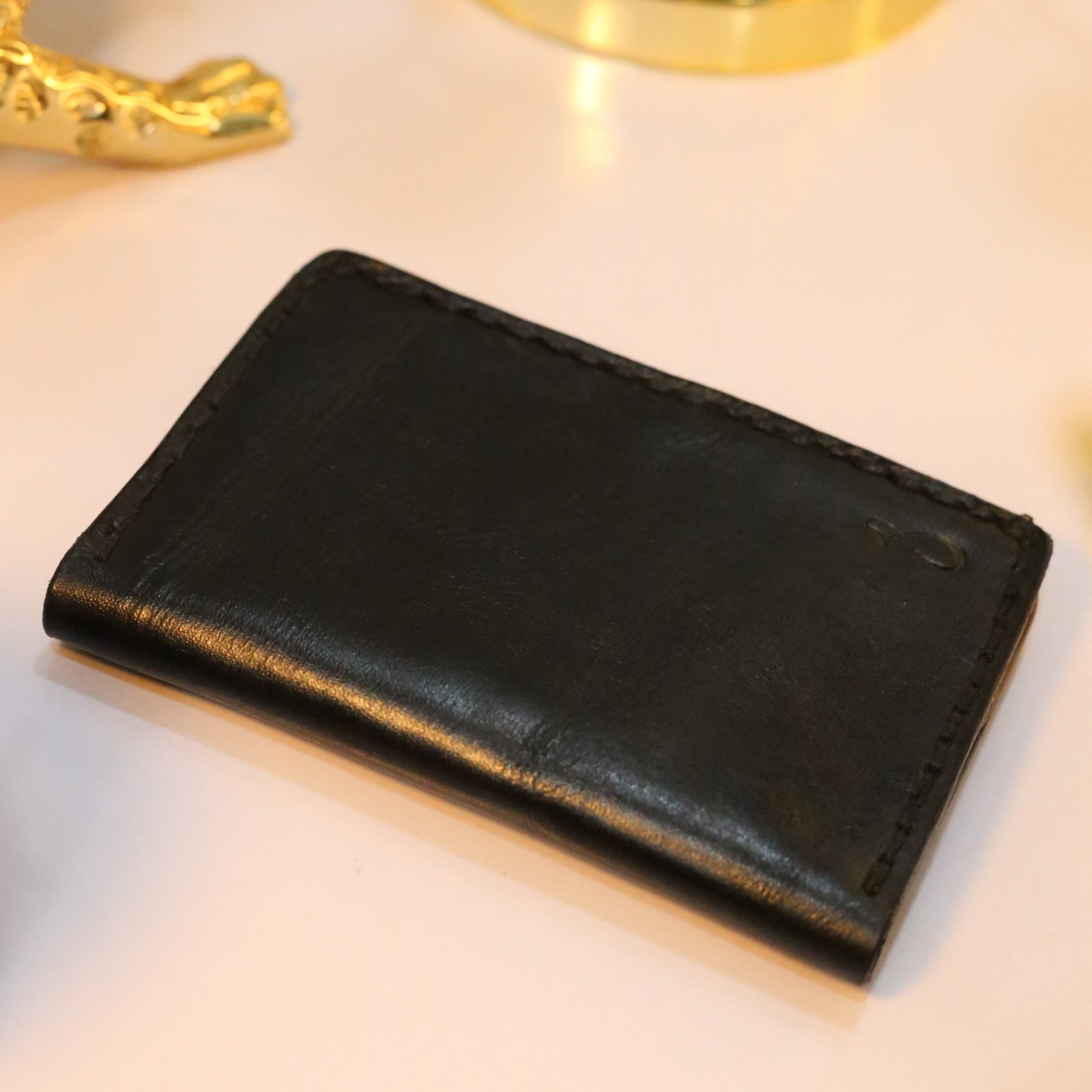 W5 Handmade Leather Wallet Black & Brown